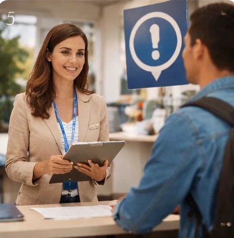 Orientacion clara para responder preguntas frecuentes antes de la matricula